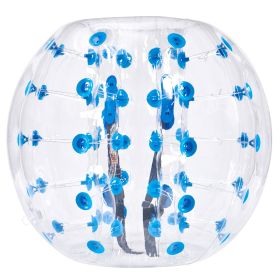 VEVOR Inflatable Bumper Ball 1-Pack, 4FT/1.2M Body Sumo Zorb Balls for Teen, 0.8mm Thick PVC Human Hamster Bubble Balls for Outdoor Team Gaming Play