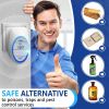 Ultrasonic Pest Control Repeller Plug in 2 Pack Insect Control Defender Cockroach Ants Mice Fly Rat Bedbug Spider Squirrel Roach Bed Bug Mouse Rodent