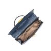 New blue snake print handbag bag female premium sense of niche fashion hundred shoulder crossbody bag