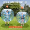 VEVOR Inflatable Bumper Ball 1-Pack, 4FT/1.2M Body Sumo Zorb Balls for Teen, 0.8mm Thick PVC Human Hamster Bubble Balls for Outdoor Team Gaming Play