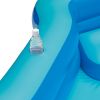 Blue Deluxe Comfort Inflatable Family Swimming Pool, 4 Seats, Square, Age 6 & up