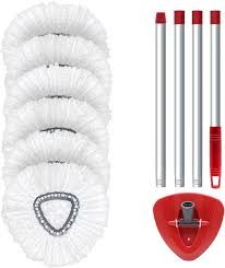 6 Pack O Cedar Spin Mop Replacement Mop HeSpin Mopd, Spin Mop Replacement Microfiber Mop