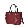 MKF Collection Yonah Tote Signature Printed Vegan Leather by Mia K